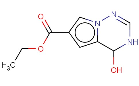 ETHYL 4-HYDROXYPYRROLO[2,1-F][1,2,4] TRIAZINE-6-CARBOXYLATE